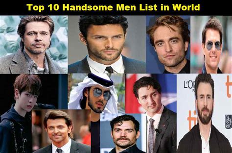 world handsome man top 10